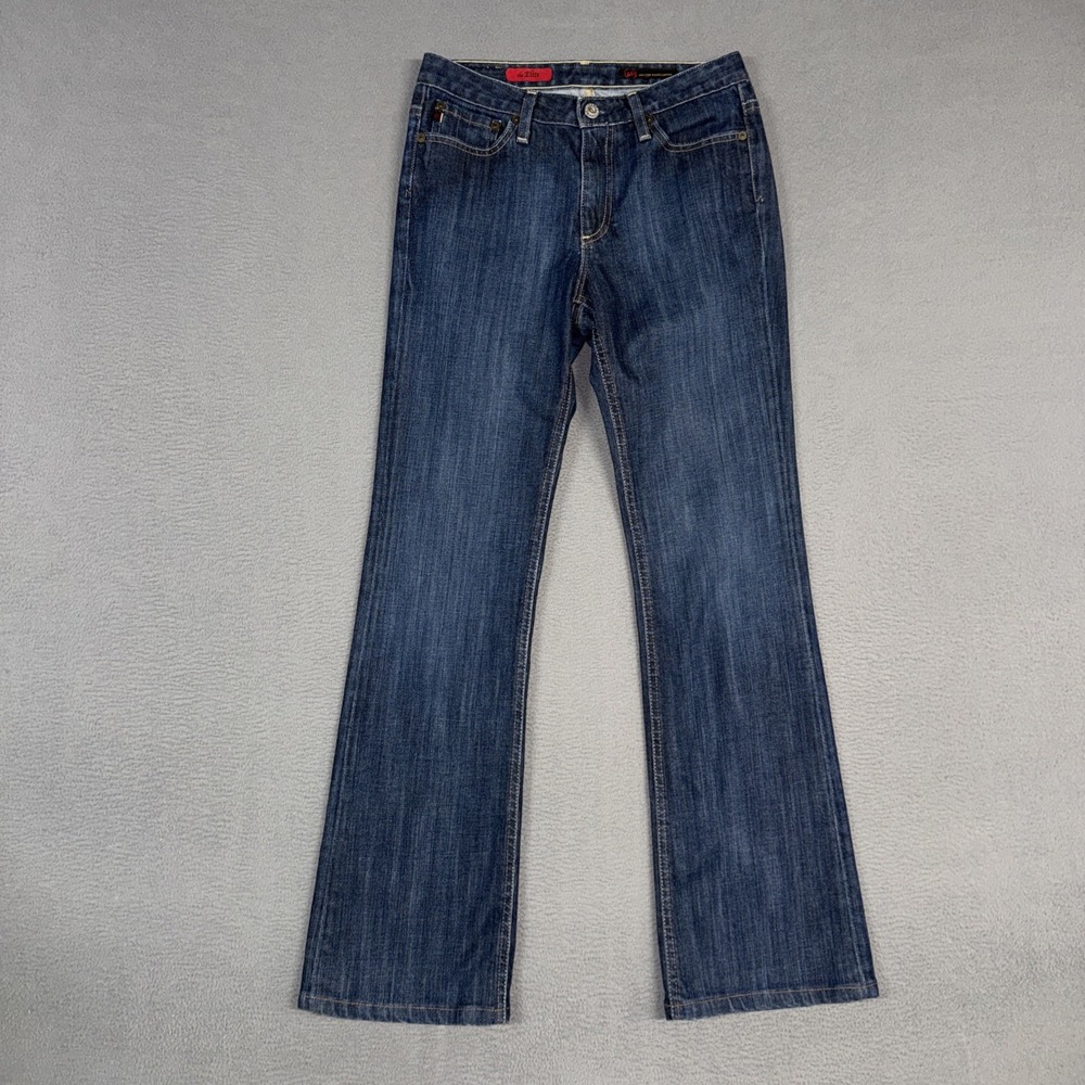 AG Adriano Goldschmied Jeans Womens 27 (Fits 28) Blue Elite Bootcut Denim USA